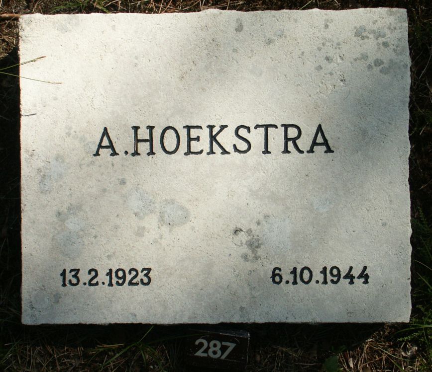 Afbeelding van graf of monument van Auke Hoekstra