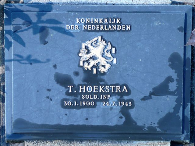 Afbeelding van graf of monument van Taede Hoekstra