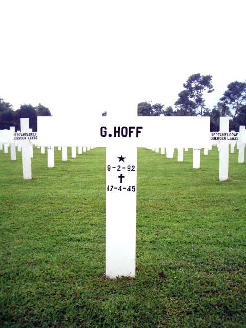 Afbeelding van graf of monument van Gustaaf Hoff