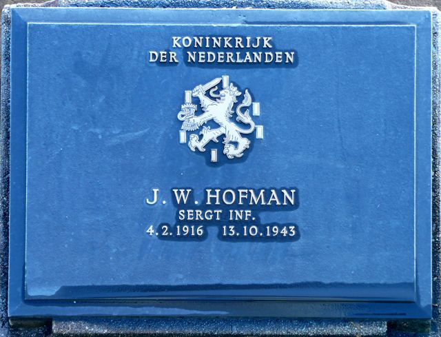 Afbeelding van graf of monument van Jurjen Wytze Hofman