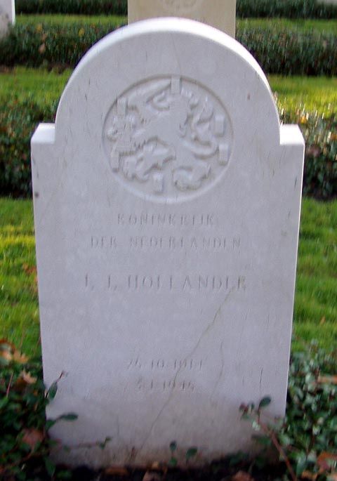 Afbeelding van graf of monument van Jacobus Jan Hollander