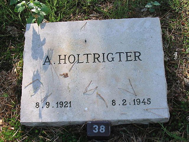 Afbeelding van graf of monument van Albert Holtrigter