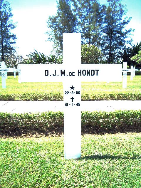 Afbeelding van graf of monument van Dirk Johannes Michiel de Hondt