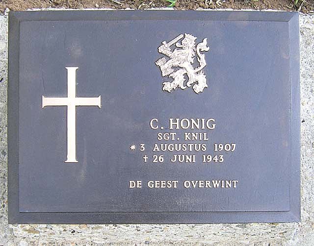 Afbeelding van graf of monument van Cornelis Honig