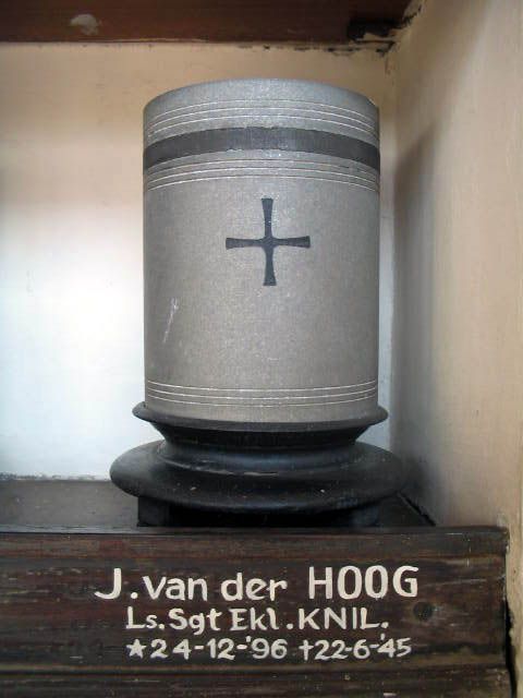 Afbeelding van graf of monument van Jan van der Hoog