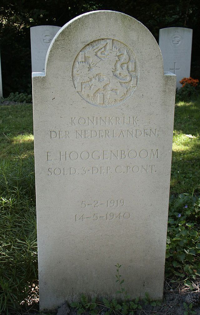 Afbeelding van graf of monument van Elizabertus Hoogenboom