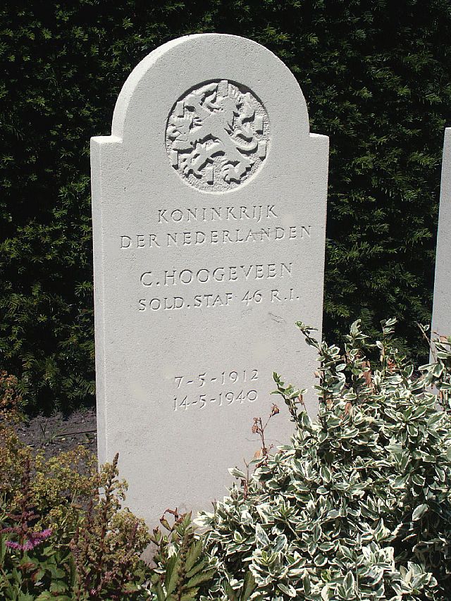 Afbeelding van graf of monument van Cornelis Hoogeveen