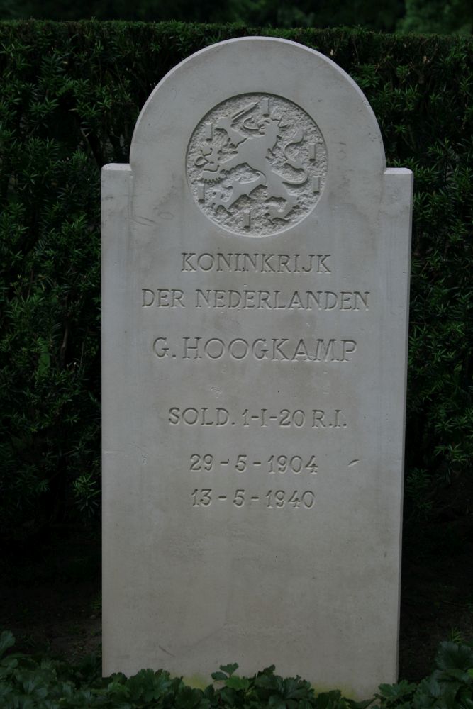 Afbeelding van graf of monument van Gerrit Hoogkamp