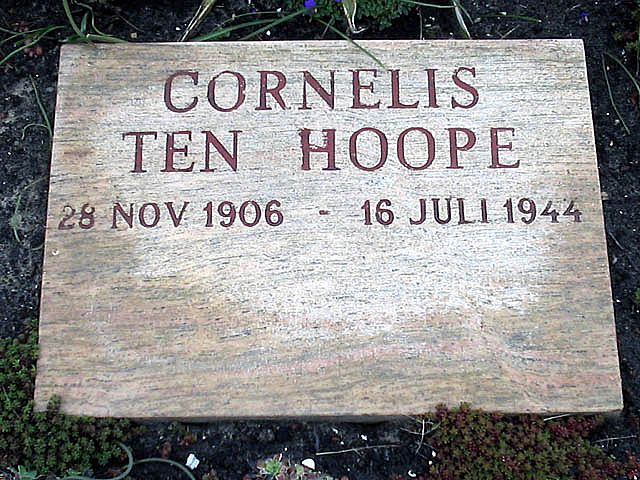 Afbeelding van graf of monument van Cornelis ten Hoope