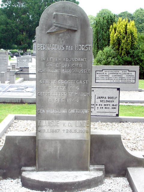 Afbeelding van graf of monument van Bernardus ter Horst