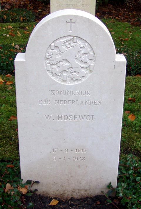 Afbeelding van graf of monument van Wilhelmus Hosewol