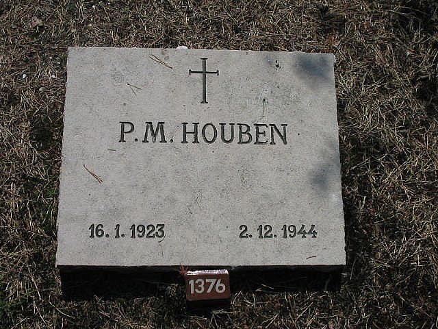 Afbeelding van graf of monument van Petrus Marcellis Houben