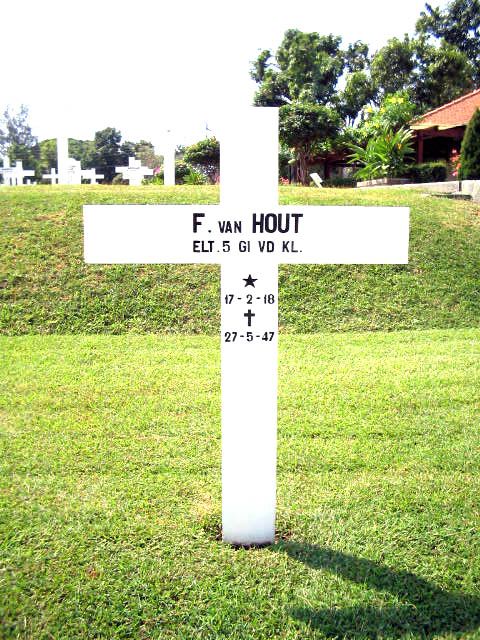 Afbeelding van graf of monument van Frederik van Hout