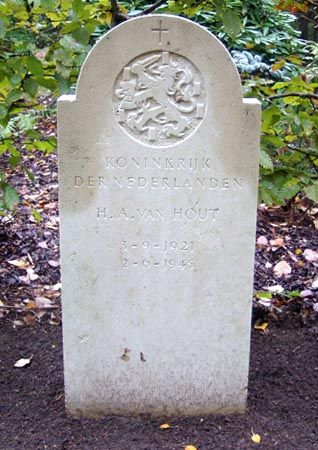 Afbeelding van graf of monument van Henricus Antonius van Hout