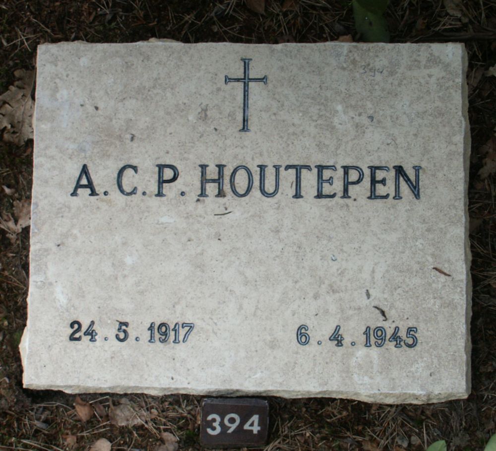 Afbeelding van graf of monument van Antonius Cornelis Petrus Houtepen