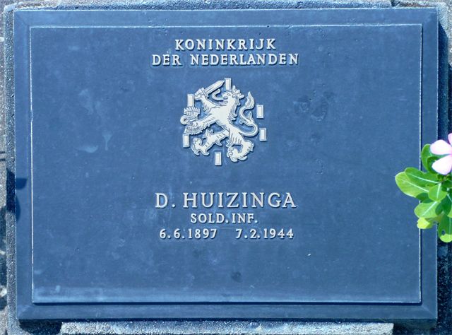 Afbeelding van graf of monument van Dirk Huizinga