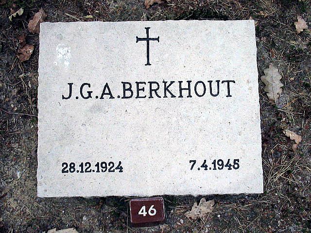 Afbeelding van graf of monument van Jacobus Gerardus Anthonius Berkhout