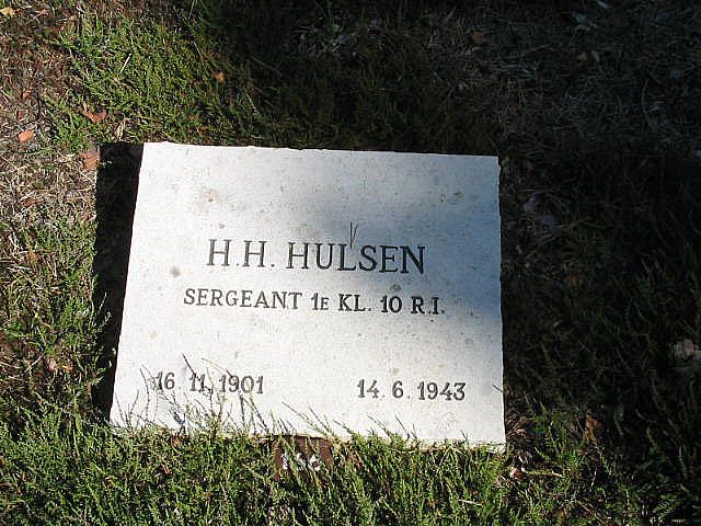 Afbeelding van graf of monument van Hermanus Henricus Hulsen