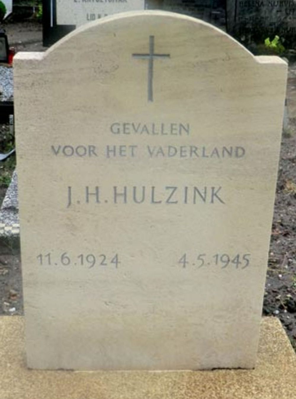Afbeelding van graf of monument van Jan Hendrik Hulzink