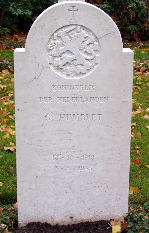 Afbeelding van graf of monument van Guillaume Humblet