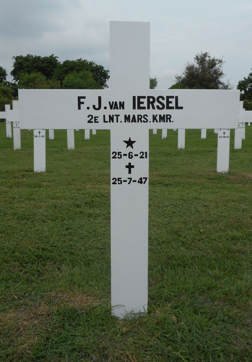 Afbeelding van graf of monument van Franciscus Johannes van Iersel