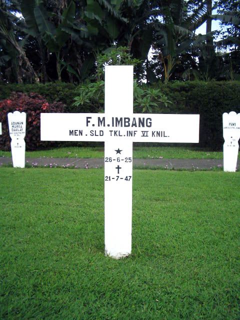 Afbeelding van graf of monument van F.M. Imbang