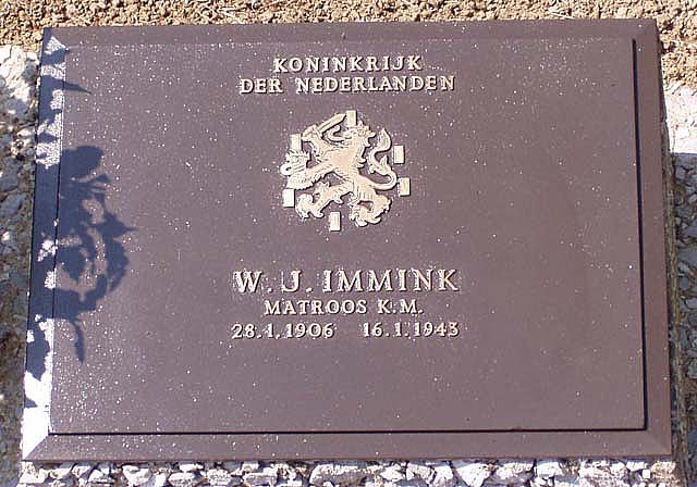 Afbeelding van graf of monument van Willem Jacob Immink