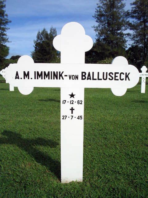 Afbeelding van graf of monument van Agnes Mathilde Immink-von Balluseck
