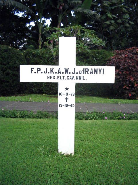 Afbeelding van graf of monument van Franz Peter Johann Karl August Wilhelm Jörge d' Irányi