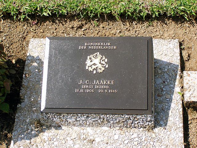 Afbeelding van graf of monument van Johan Coenraad Jaakke