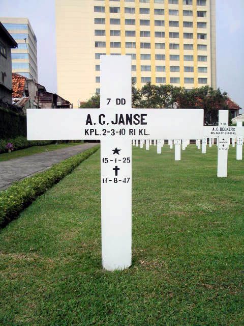 Afbeelding van graf of monument van Abraham Cornelis Janse
