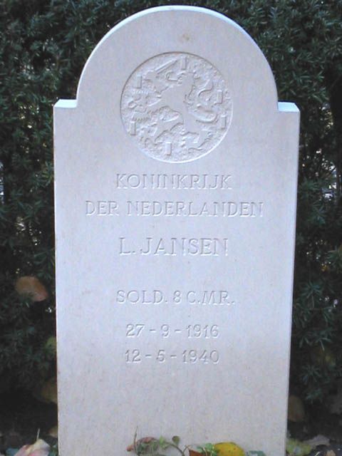 Afbeelding van graf of monument van Lambertus Jansen
