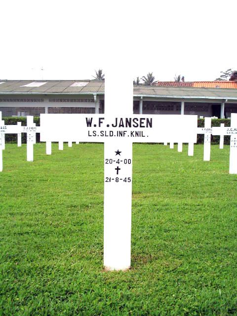 Afbeelding van graf of monument van Willem Frederik Jansen