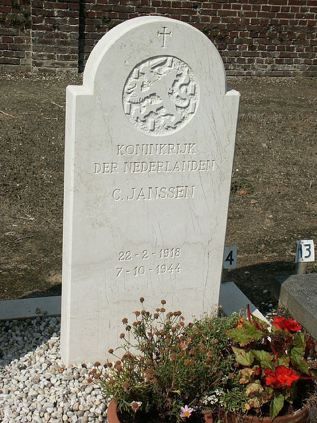Afbeelding van graf of monument van Cornelis Janssen