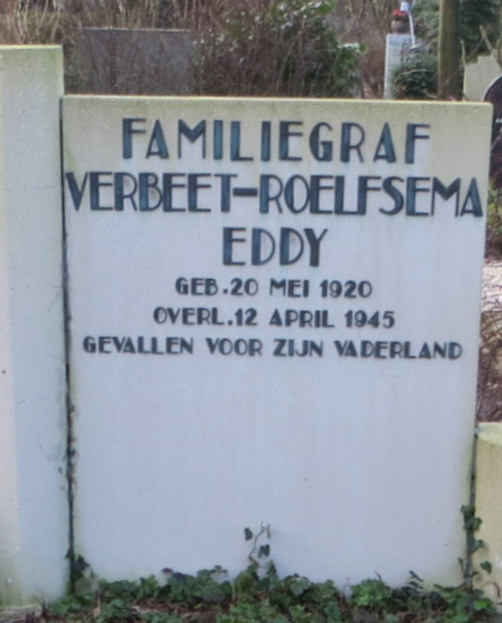 Afbeelding van graf of monument van Eduard Willem Janzen