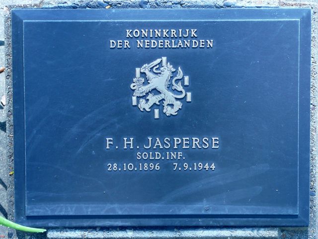 Afbeelding van graf of monument van Frans Hendrik Jasperse