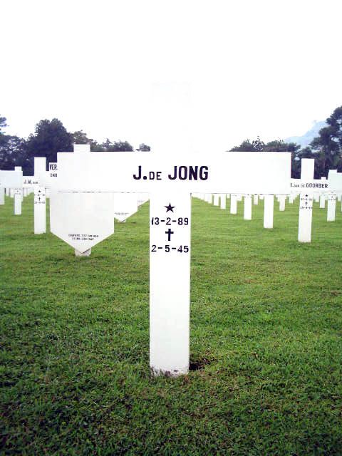 Afbeelding van graf of monument van Jan de Jong