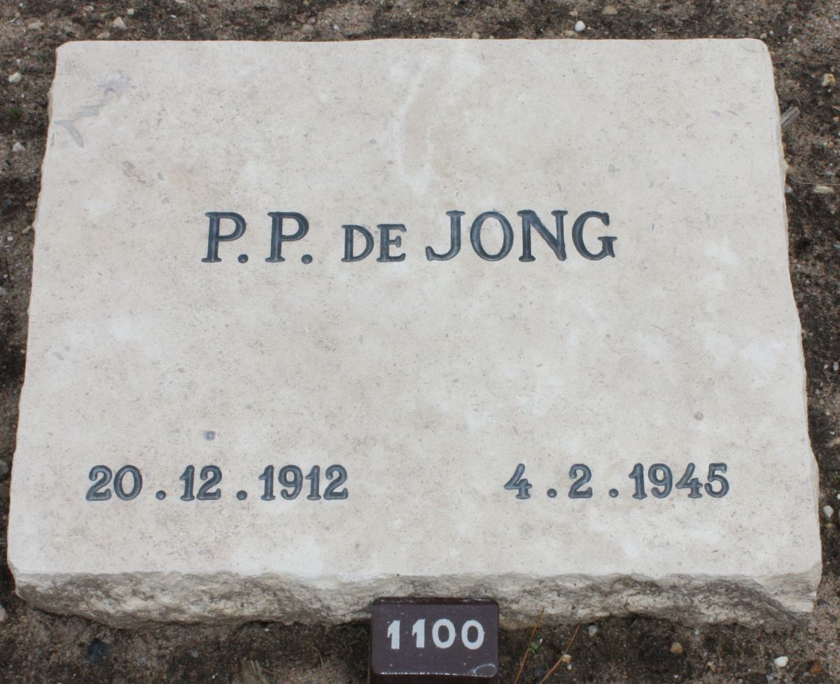 Afbeelding van graf of monument van Paulus Pieter de Jong