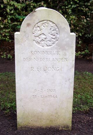 Afbeelding van graf of monument van Roelof de Jong