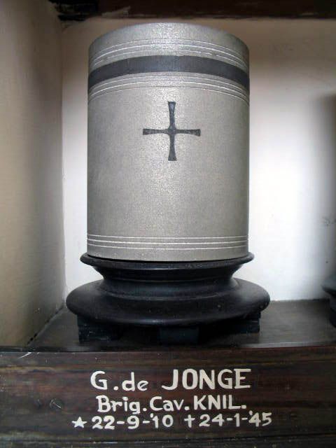 Afbeelding van graf of monument van Geert de Jonge