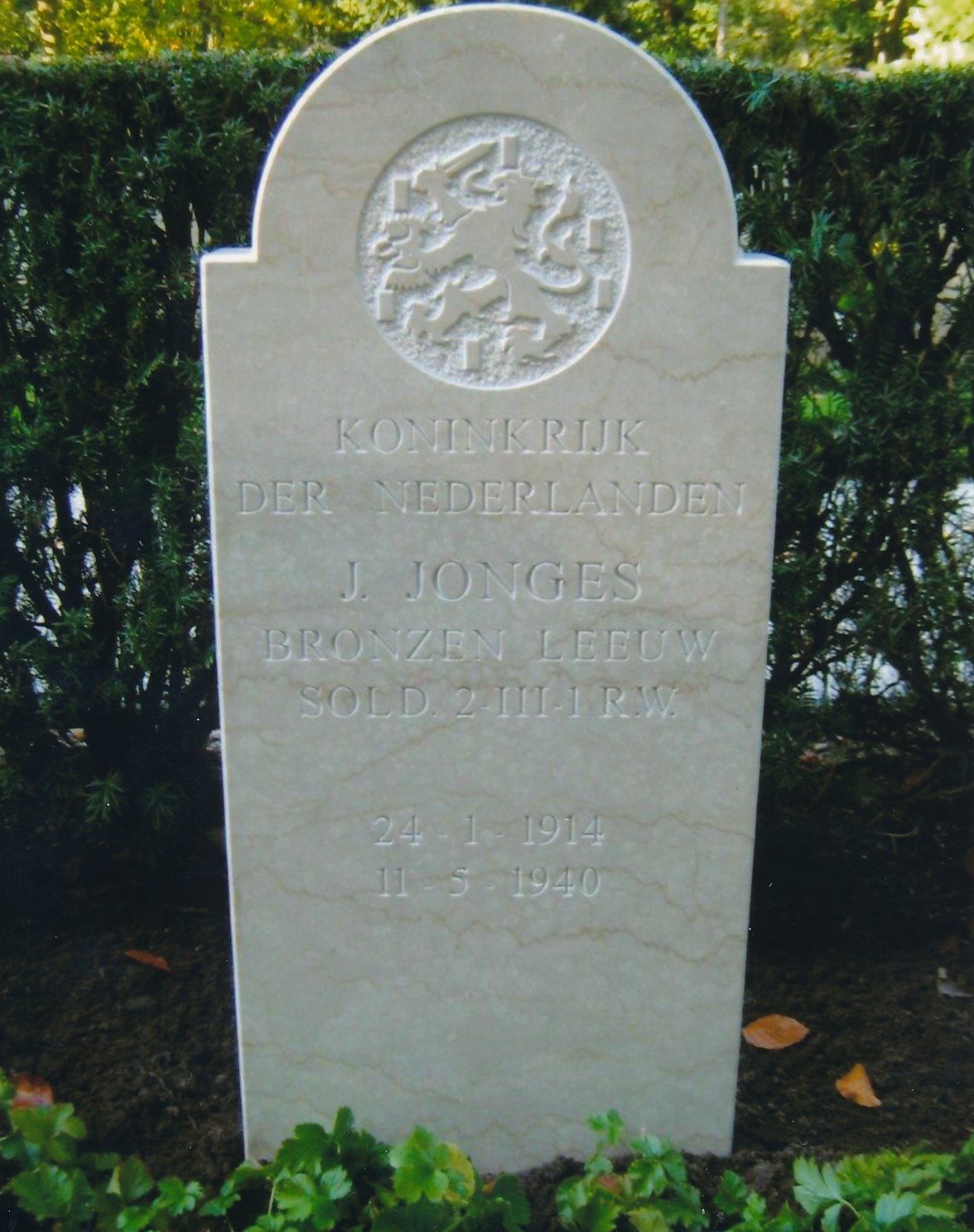Afbeelding van graf of monument van Johann Jonges