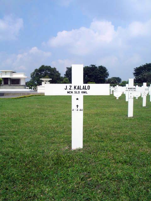 Afbeelding van graf of monument van J.Z. Kalalo