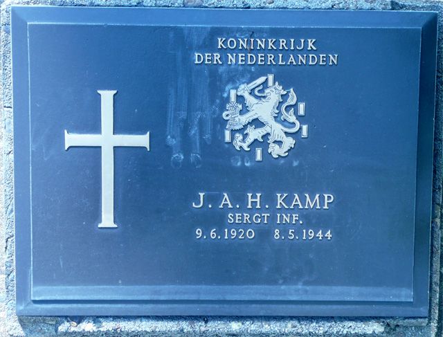 Afbeelding van graf of monument van Jacobus Antonius Hendrikus Kamp