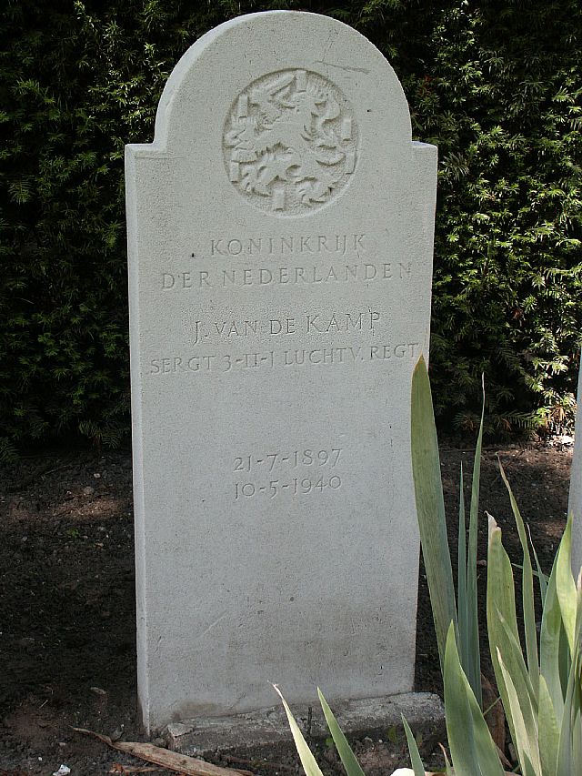 Afbeelding van graf of monument van Jan van de Kamp