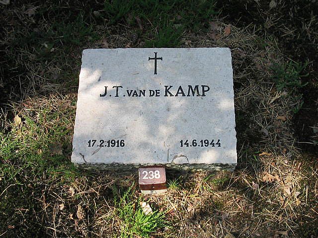 Afbeelding van graf of monument van Johannes Theodorus van de Kamp