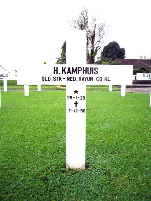 Afbeelding van graf of monument van Hendrik Kamphuis