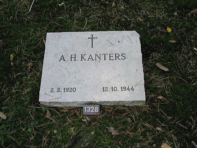 Afbeelding van graf of monument van Arnoldus Henricus Kanters