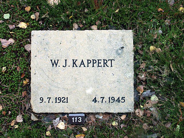 Afbeelding van graf of monument van Willem Johannes Kappert