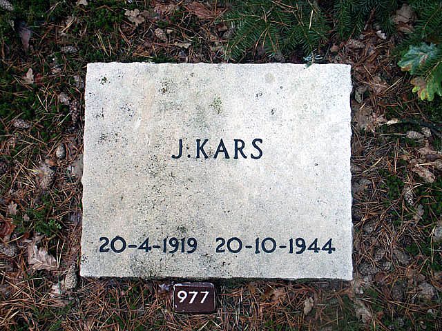 Afbeelding van graf of monument van Jan Kars