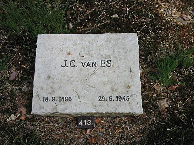 Afbeelding van graf of monument van Johannes Christiaan van Es